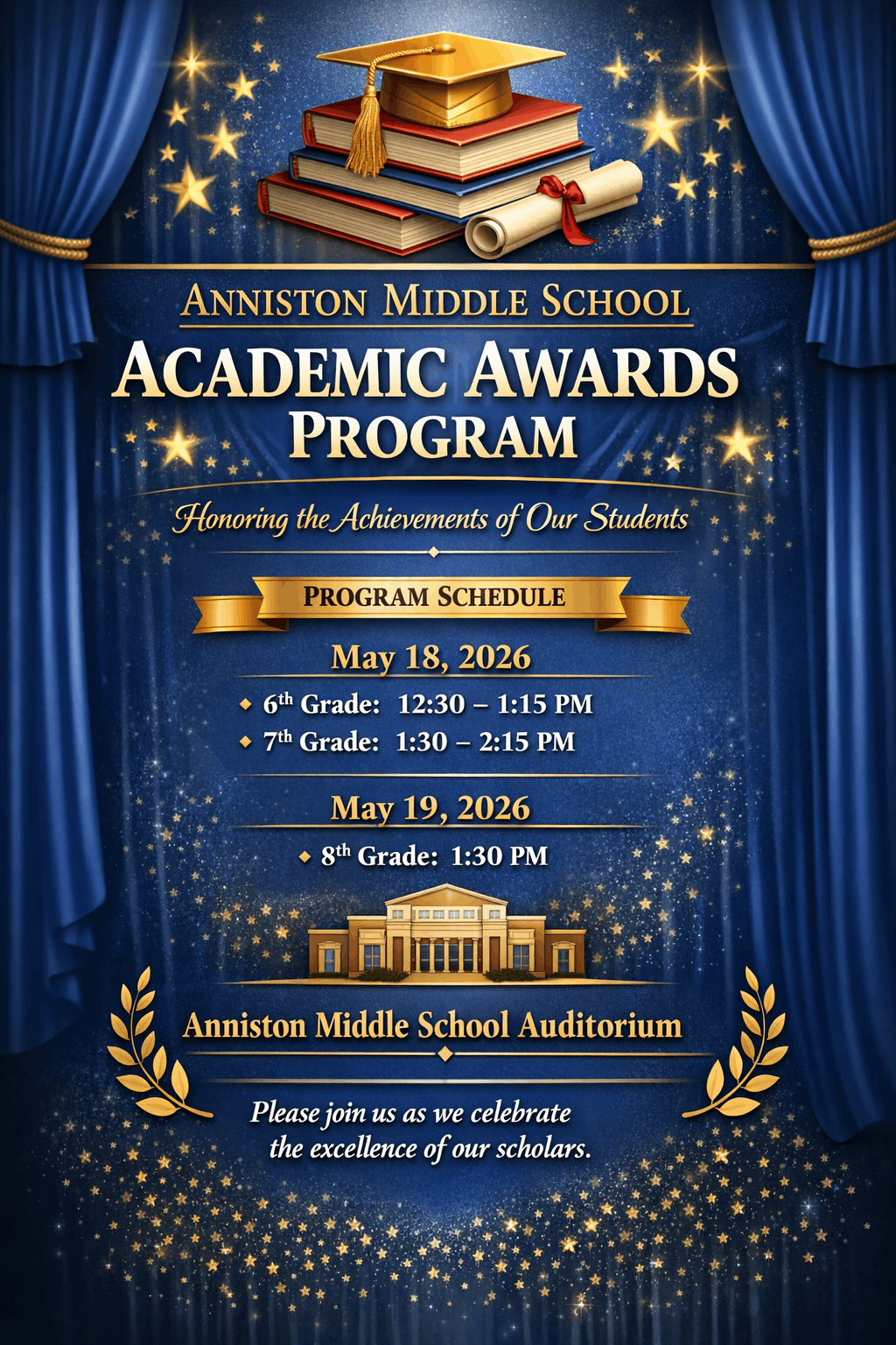 Anniston Middle School Academic Awards Program